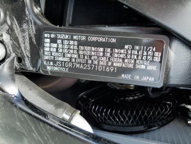 2025 SUZUKI GSX-R750 JS1GR7MA2S7101691