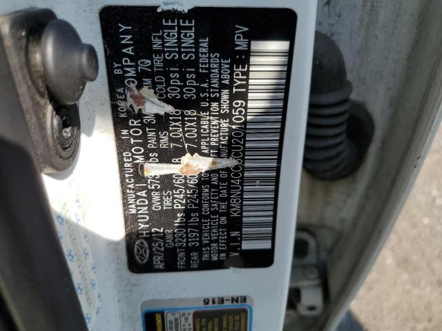 2012 HYUNDAI VERACRUZ G - KM8NU4CC6CU201059