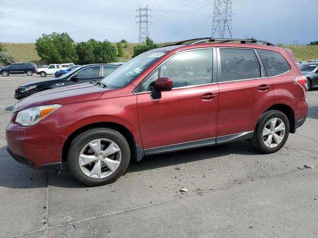 SUBARU FORESTER 2 2014 red  gas JF2SJAJC0EH493242 photo #1