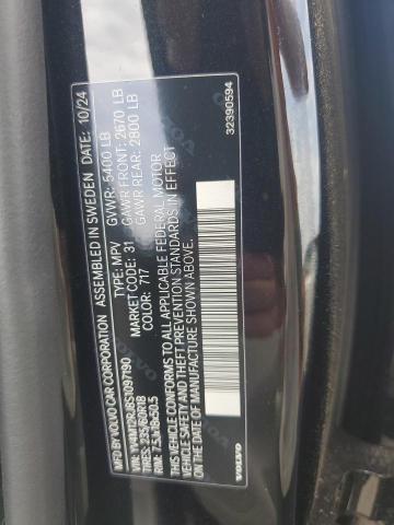 2025 VOLVO XC60 CORE YV4M12RJ8S1097190