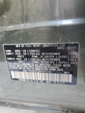 2017 SUBARU OUTBACK TO 4S4BSETC8H3351752