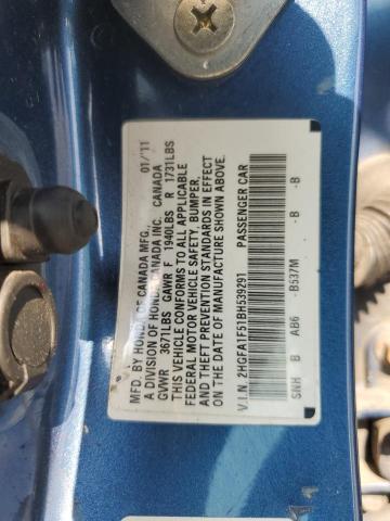 2011 HONDA CIVIC LX - 2HGFA1F51BH539291