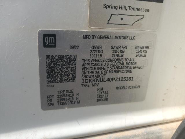 2023 GMC ACADIA SLT 1GKKNUL40PZ125381