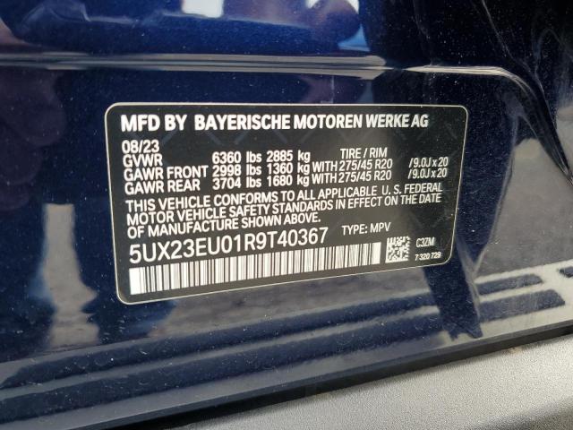 2024 BMW X5 XDRIVE4 - 5UX23EU01R9T40367