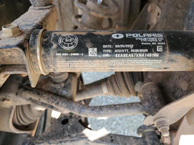 2022 POLARIS SPORTSMAN 4XASEA57XNA149160