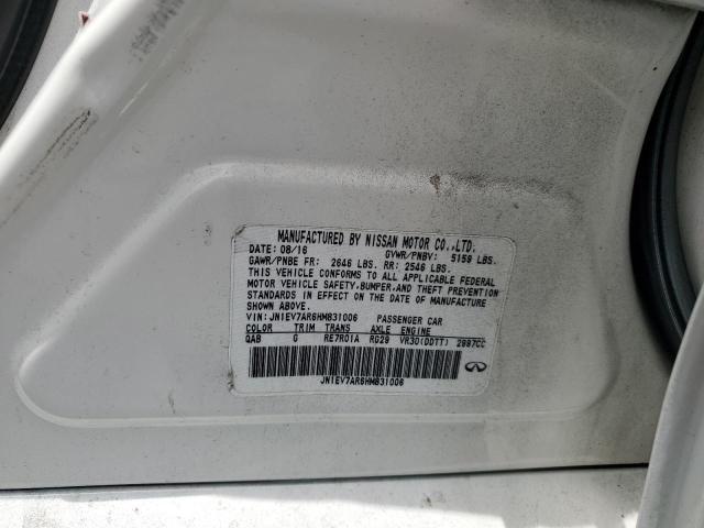 2017 INFINITI Q50 PREMIU - JN1EV7AR6HM831006