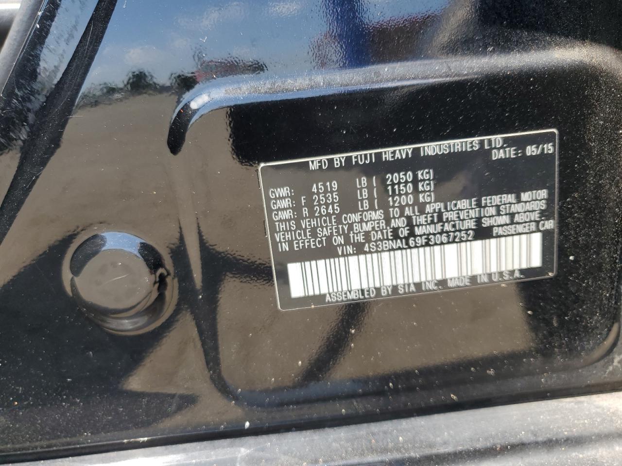 SUBARU LEGACY 2.5I LIMITED