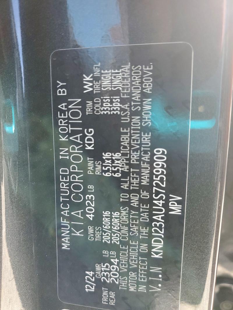 2025 KIA SOUL LX KNDJ23AU4S7259909