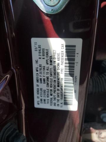 2015 ACURA TLX TECH 19UUB3F54FA007196