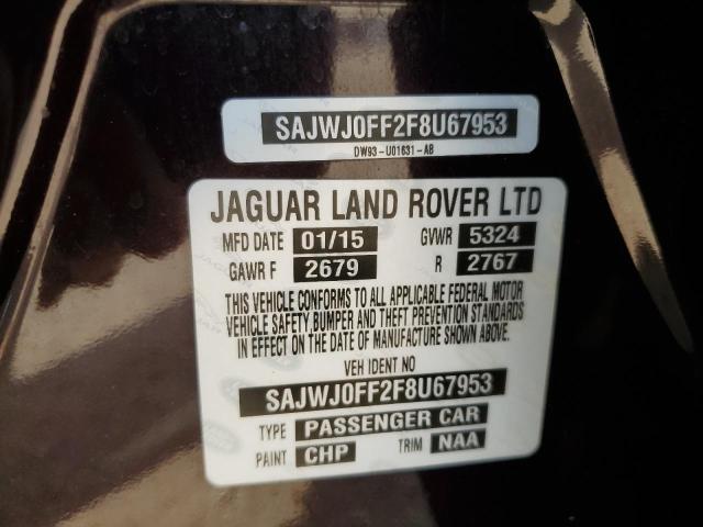 2015 JAGUAR XF 3.0 SPO SAJWJ0FF2F8U67953