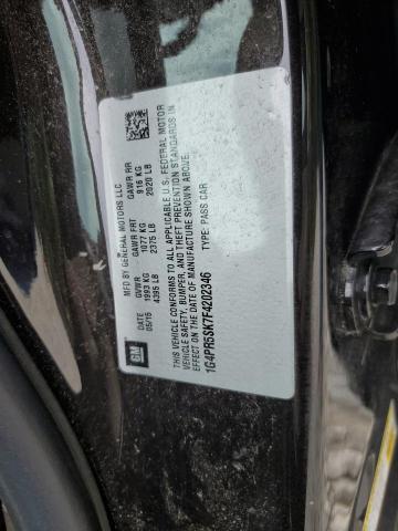 2015 BUICK VERANO CON 1G4PR5SK7F4202346