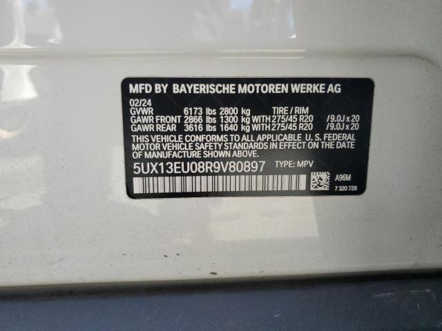 2024 BMW X5 SDRIVE 40I 5UX13EU08R9V80897