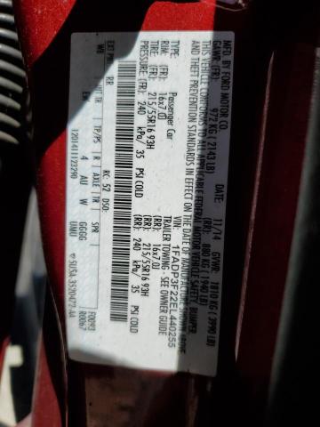 2014 FORD FOCUS SE - 1FADP3F22EL440255