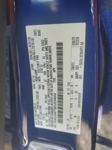 2014 FORD ESCAPE S - 1FMCU0F72EUE04502