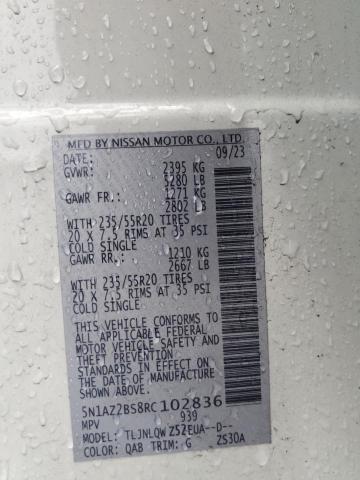 2024 NISSAN MURANO SV - 5N1AZ2BS8RC102836