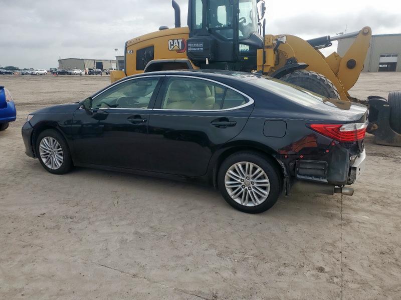 LEXUS ES 350 2013 black  gas JTHBK1GG7D2077193 photo #3