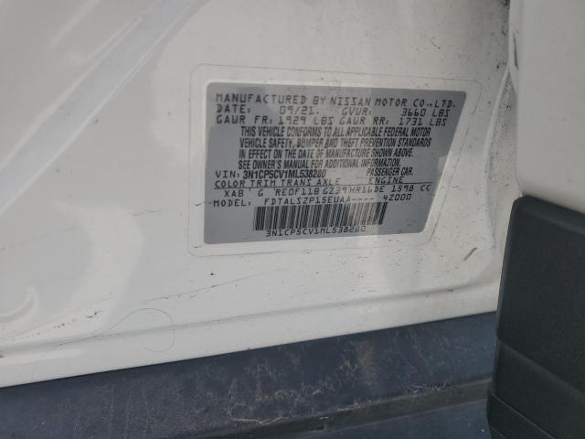 2021 NISSAN KICKS SV 3N1CP5CV1ML538280