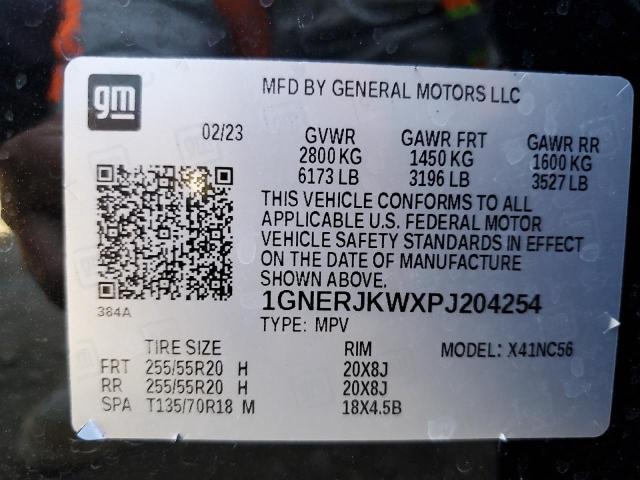 2023 CHEVROLET TRAVERSE R 1GNERJKWXPJ204254