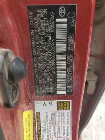 2016 TOYOTA PRIUS - JTDKARFU5G3505996