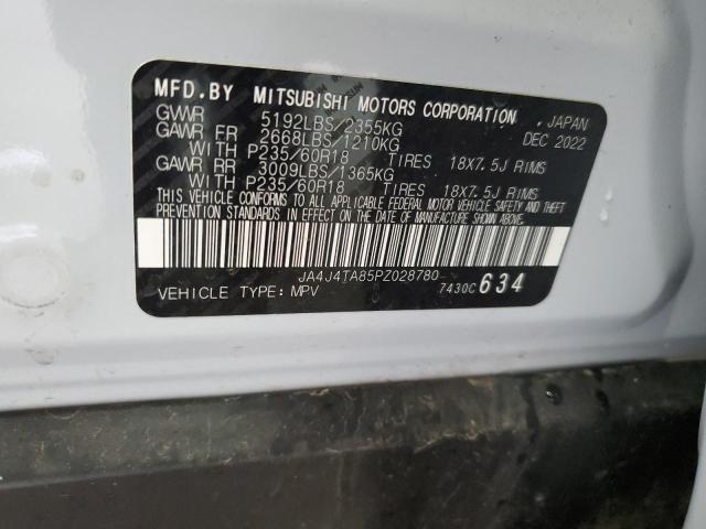 2023 MITSUBISHI OUTLANDER JA4J4TA85PZ028780