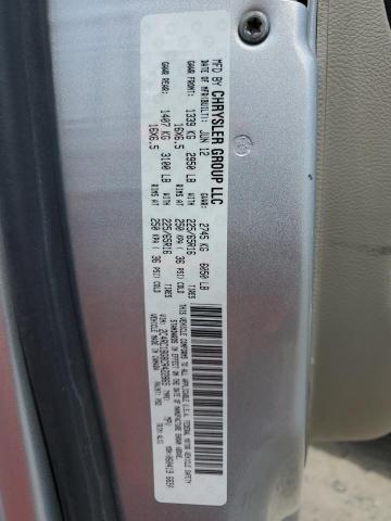 2012 CHRYSLER TOWN & COU #3263730742