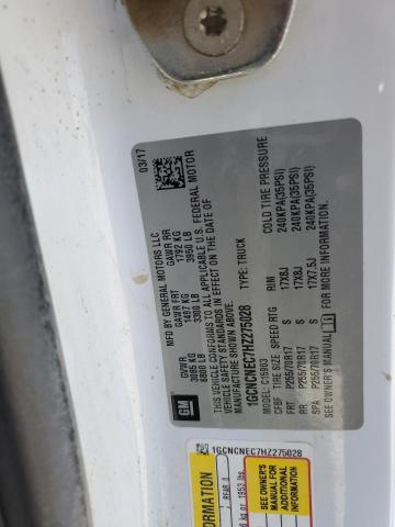 2017 CHEVROLET SILVERADO - 1GCNCNEC7HZ275028