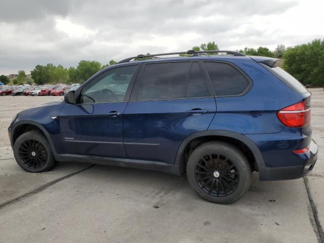 BMW X5 XDRIVE3 2012 blue 4dr spor gas 5UXZV4C5XCL749123 photo #3