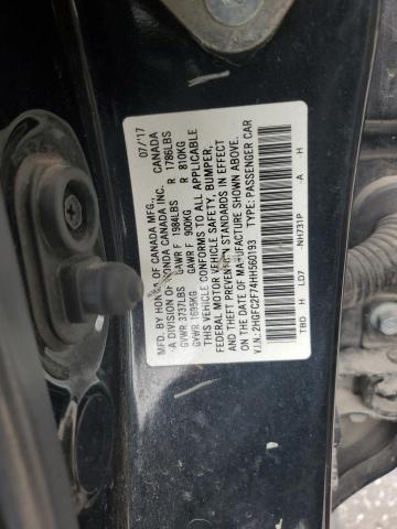 2017 HONDA CIVIC EX - 2HGFC2F74HH560193