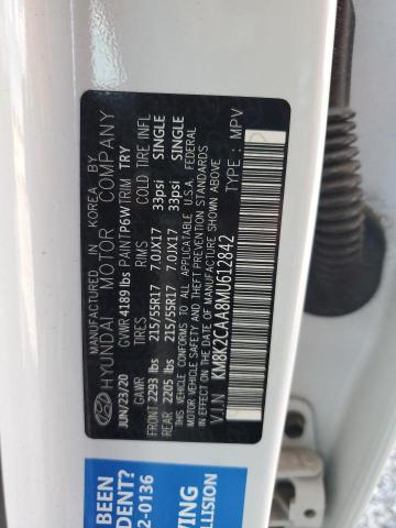 2021 HYUNDAI KONA SEL KM8K2CAA8MU612842