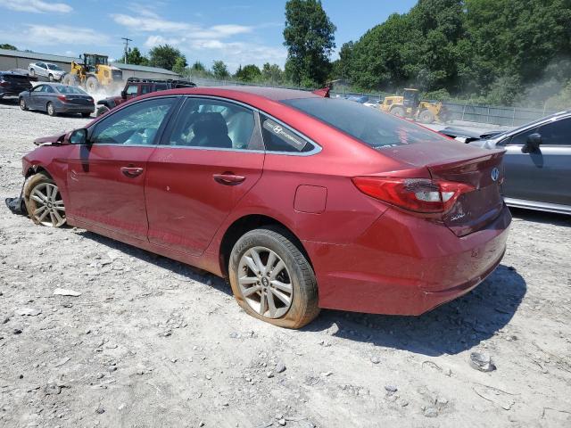 HYUNDAI SONATA SE 2016 red sedan 4d gas 5NPE24AF7GH352872 photo #3
