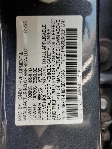 2025 HONDA CIVIC SPOR 19XFL4H8XSE010046