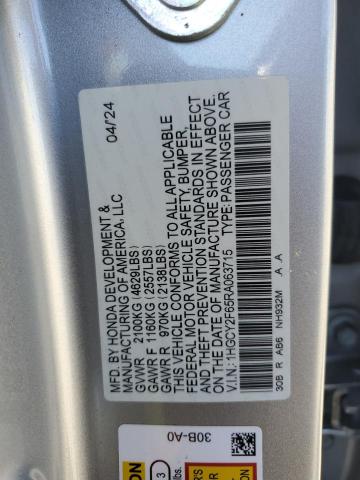2024 HONDA ACCORD HYB 1HGCY2F65RA063715