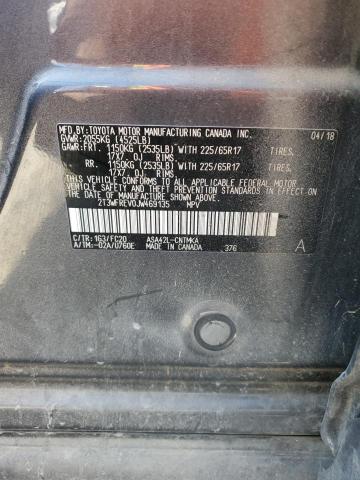 2018 TOYOTA RAV4 ADVEN 2T3WFREV0JW469135