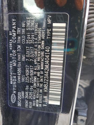 2021 HYUNDAI TUCSON SE KM8J23A42MU404140