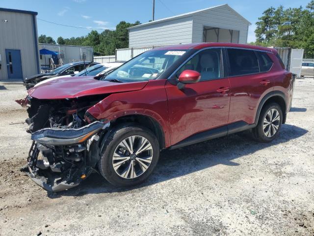 NISSAN ROGUE SV 2023 red  gas JN8BT3BB9PW211144 photo #1