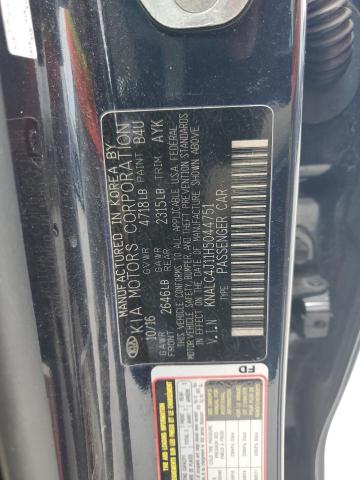 2017 KIA CADENZA PR KNALC4J11H5044751