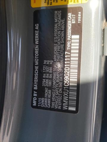 2016 MINI COOPER WMWXU1C59G2D11117