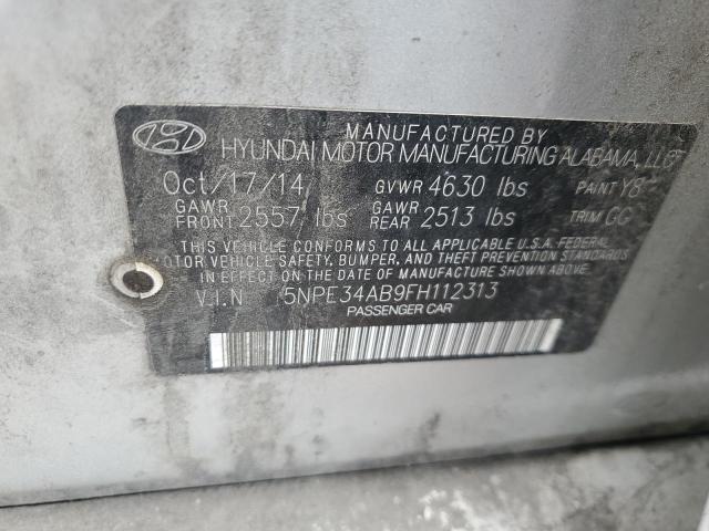 2015 HYUNDAI SONATA SPO - 5NPE34AB9FH112313