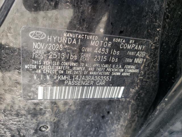 2024 HYUNDAI SONATA SEL KMHL14JA3RA363551