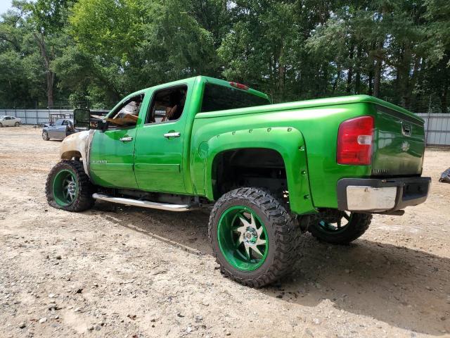 CHEVROLET SILVERADO 2008 green  gas 2GCEC13CX81138833 photo #3