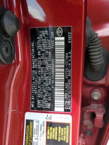 2016 TOYOTA CAMRY LE - 4T1BF1FK0GU506593