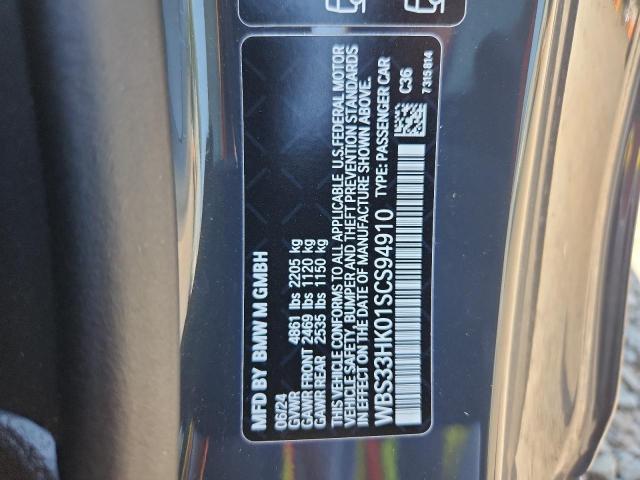 2025 BMW M4 COMPETI WBS33HK01SCS94910