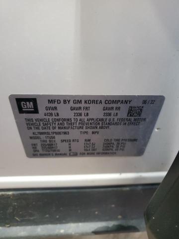 2023 CHEVROLET TRAILBLAZE KL79MRSL1PB007963