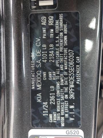2025 KIA K4 GT LINE 3KPFW4DE5SE060307