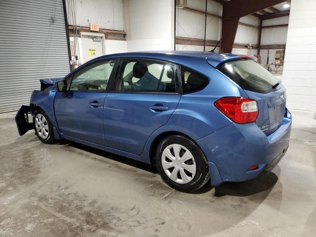 SUBARU IMPREZA 2014 blue  gas JF1GPAA67E8237151 photo #3