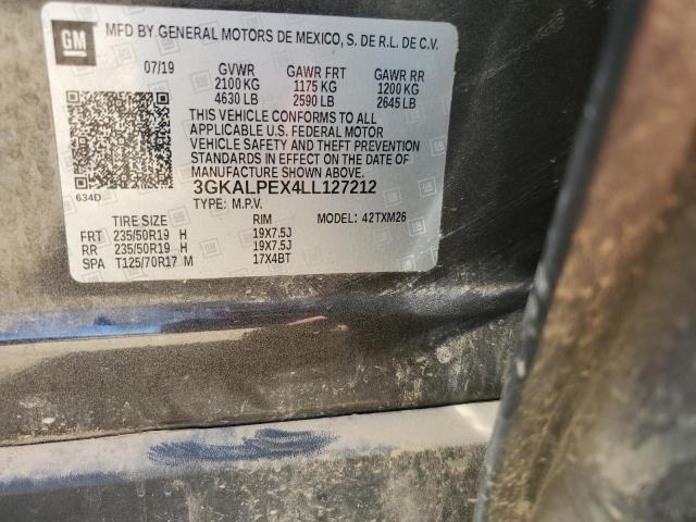 2020 GMC TERRAIN SLT 3GKALPEX4LL127212