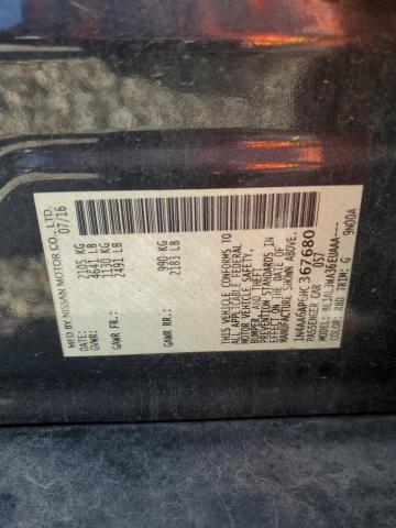 2017 NISSAN MAXIMA 3.5 1N4AA6AP6HC367680