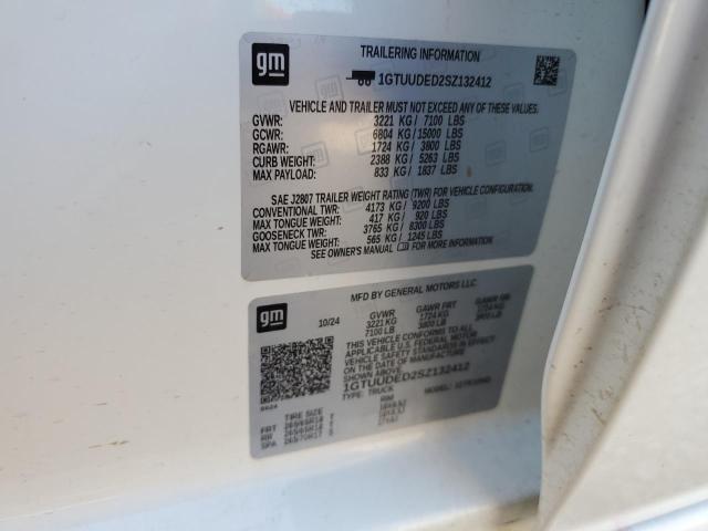 2025 GMC SIERRA K15 - 1GTUUDED2SZ132412