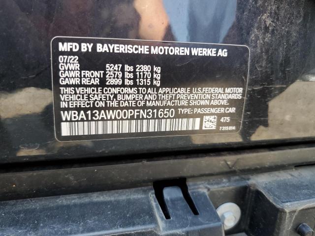 2023 BMW M440XI GRA WBA13AW00PFN31650