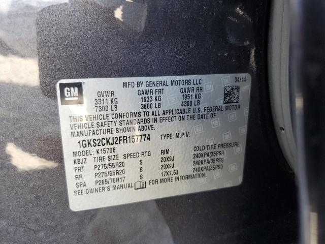 2015 GMC YUKON DENA 1GKS2CKJ2FR157774
